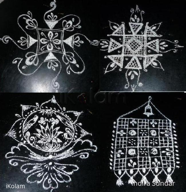 Rangoli: Simple Kolams