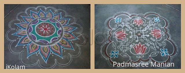 Rangoli: Collage kolams