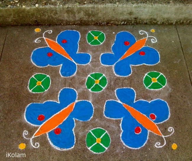 Rangoli: Butterflies