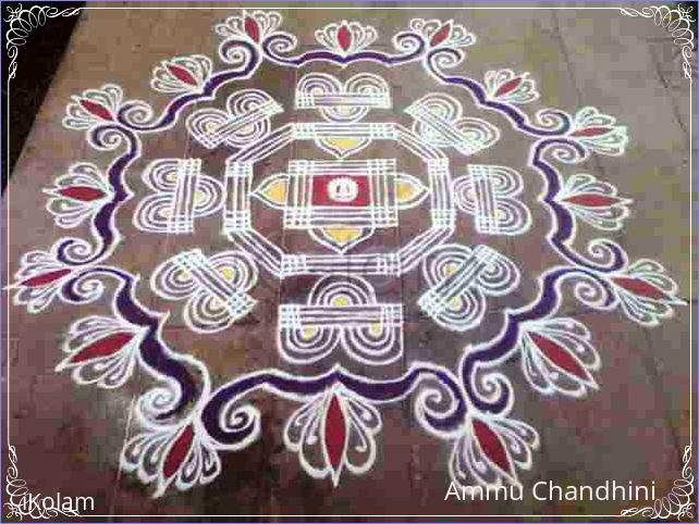 Rangoli: LINE KOLAM