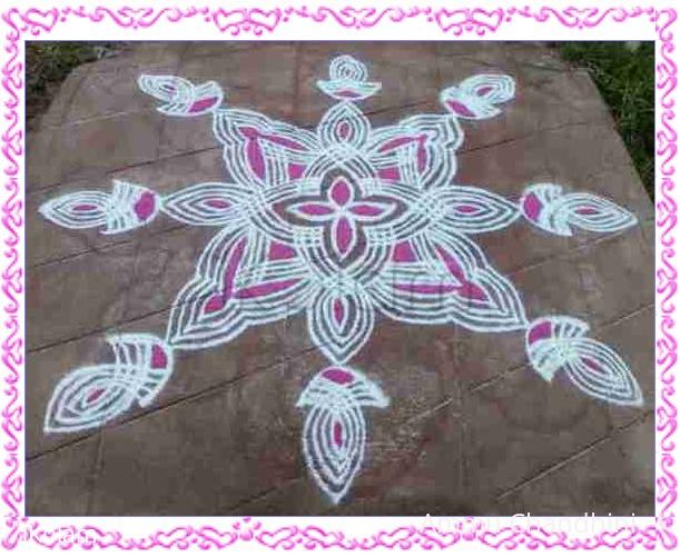 Rangoli: GOKULASHTAMI KOLAM