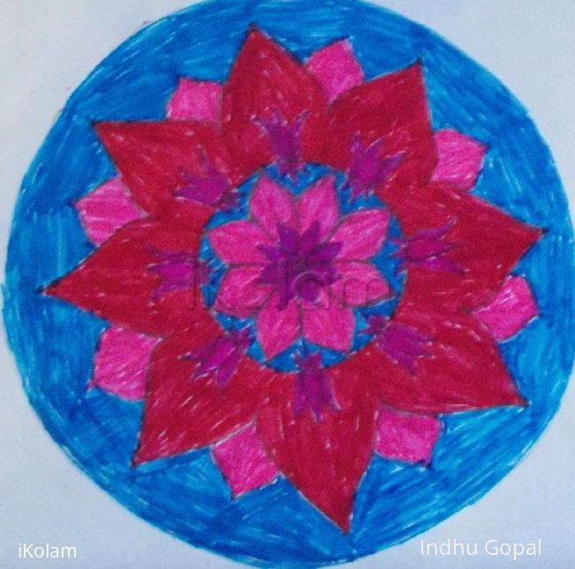 Rangoli: FlowerPatch- lotus