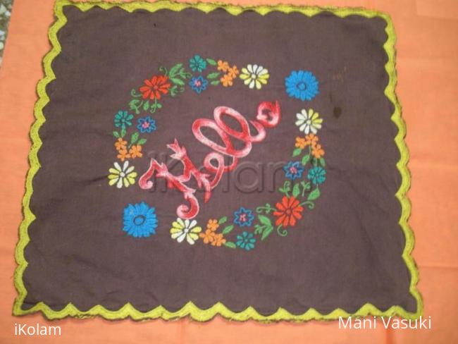 Rangoli: Embroidery 