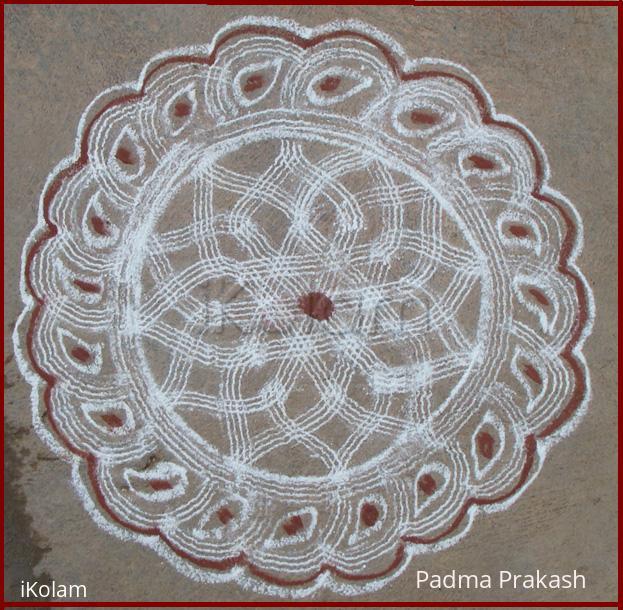 Rangoli: khuzhal kolam-2