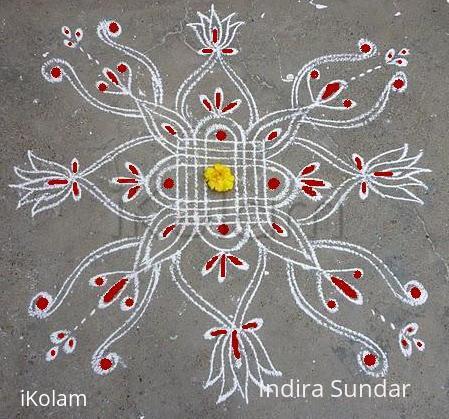 Rangoli: Margazhi kolam 2