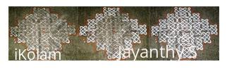 Rangoli: Collage kolam