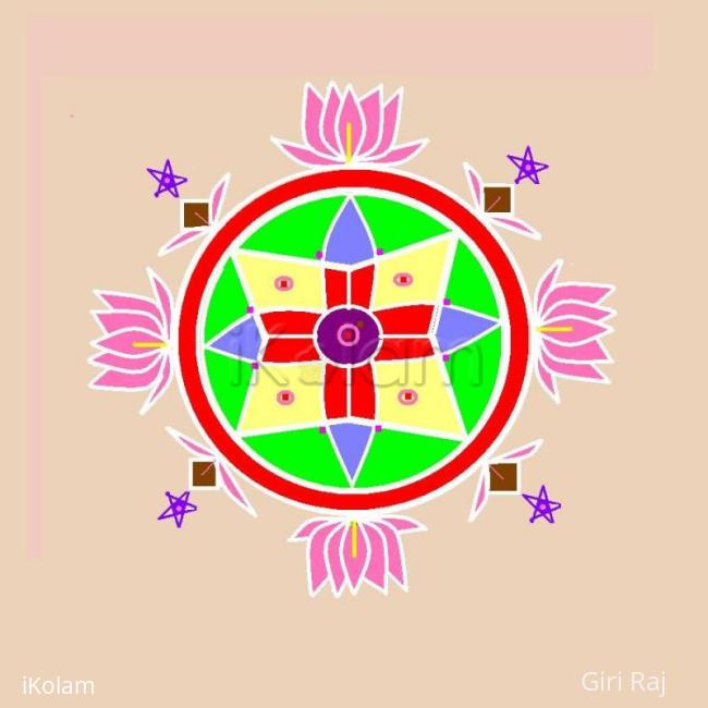 Rangoli:  kolam