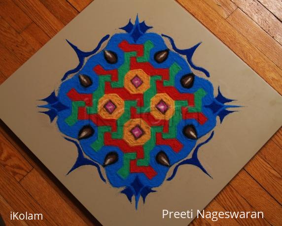 Rangoli: Dotted Kolam