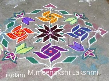 Rangoli: Dotted rangoli