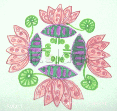 Rangoli: Lotus