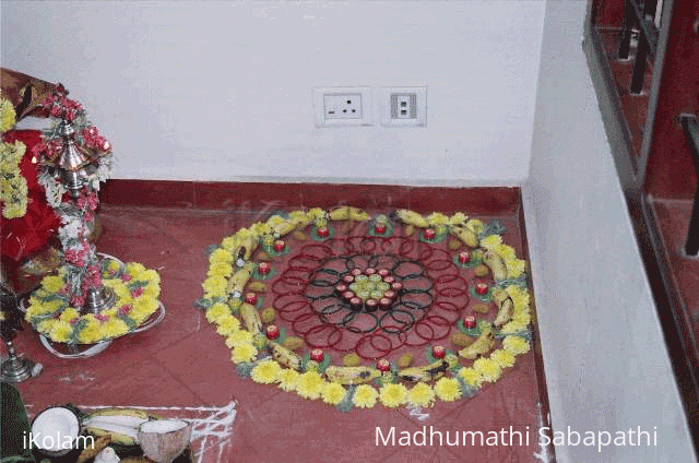 Rangoli: Sumangali Pooja