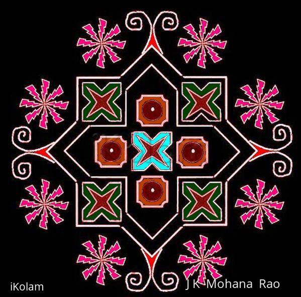 Rangoli: paDikOlam-3