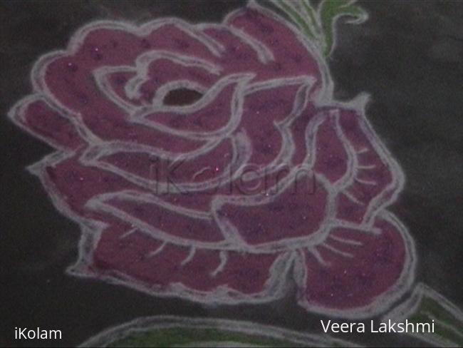 Rangoli: Rose