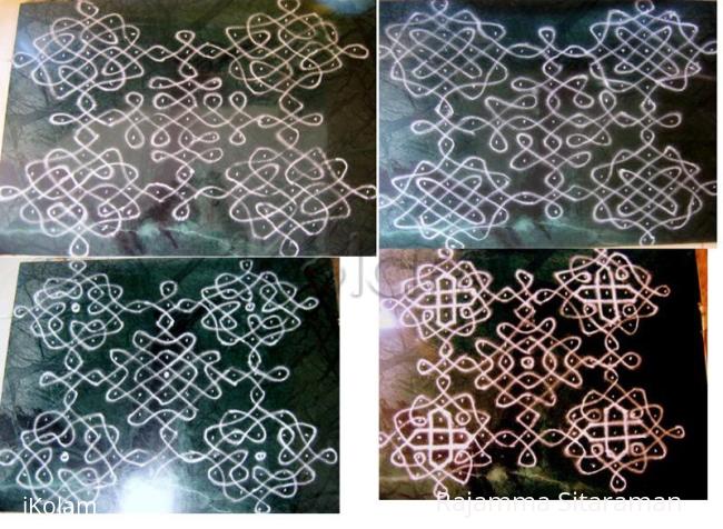 Rangoli: Chikku kolams