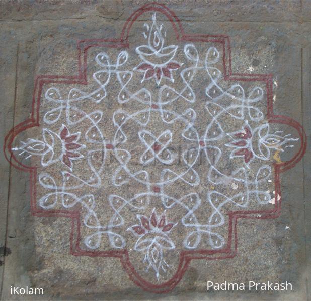 Rangoli: sikku-kolam