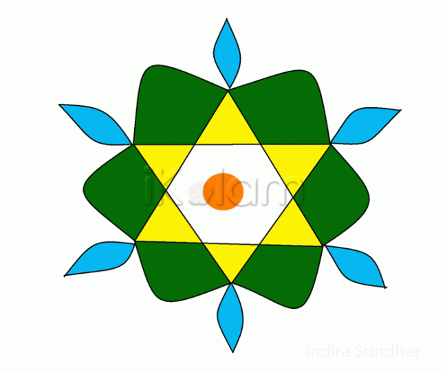 Rangoli: First Rangoli