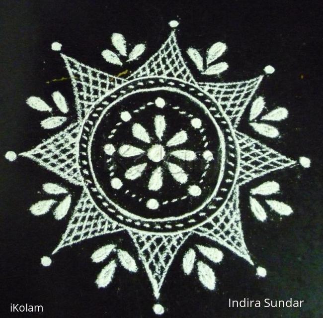 Rangoli: Stencil Kolam