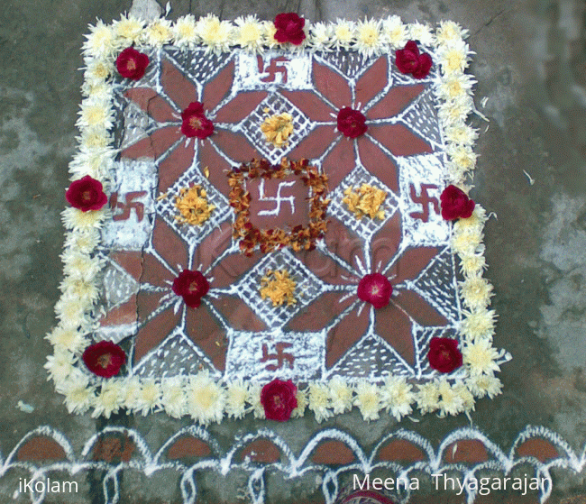 Rangoli: Diwali_swastik