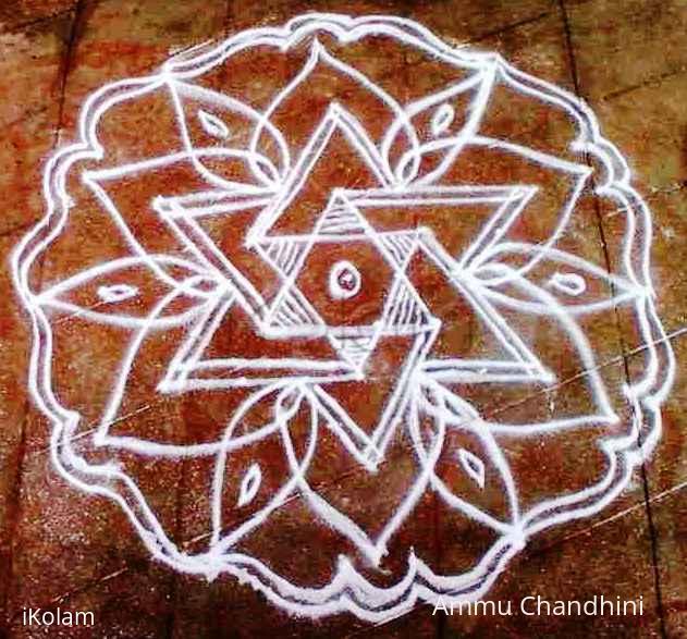 Rangoli: RANGOLI WITH DOTS