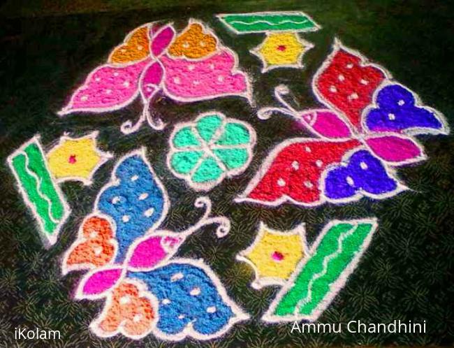 Rangoli: BUTTERFLY