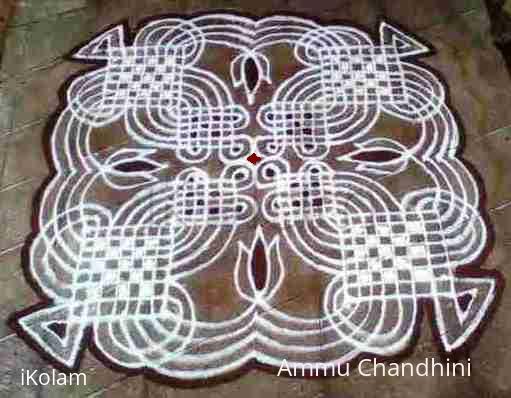 Rangoli: tuesday kolam