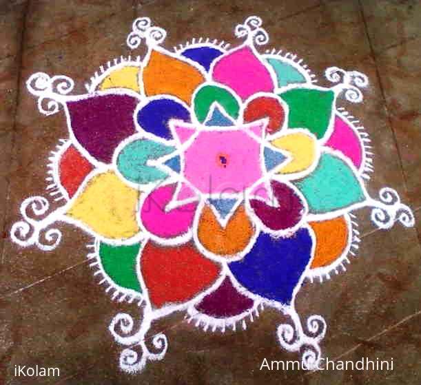 Rangoli: NEW YEAR RANGOLI