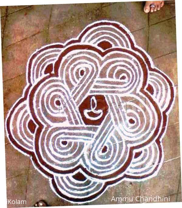 Rangoli: rangoli with dots