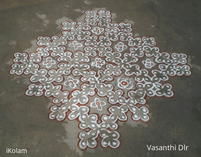 Rangoli: Dotted Kolam