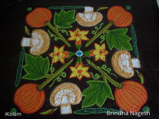 Rangoli: Avial for our picnic