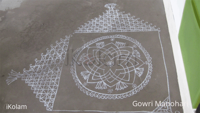 Rangoli: Chalk Kolam in Singapore!