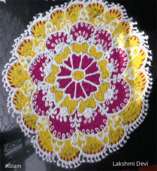 Rangoli: Free hand Rangoli