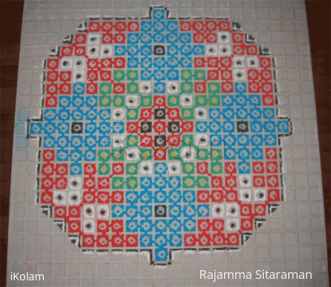 Rangoli: Dotted Embroidery Kolam