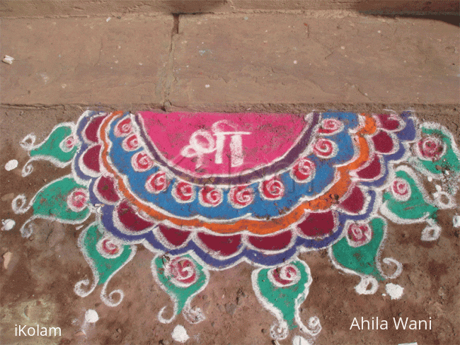 Rangoli: Free hand Rangoli