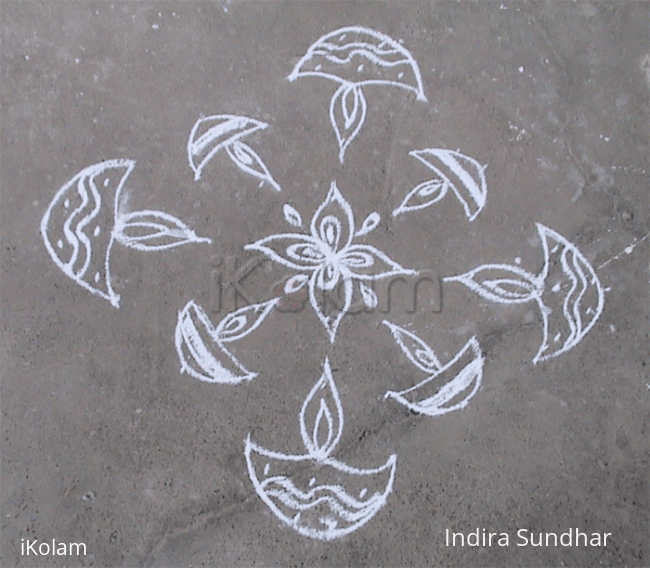 Rangoli: Deepam