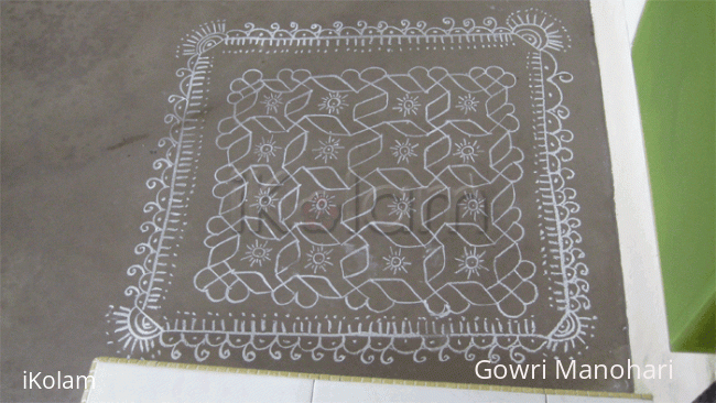 Rangoli: Chalk Kolam in Singapore!