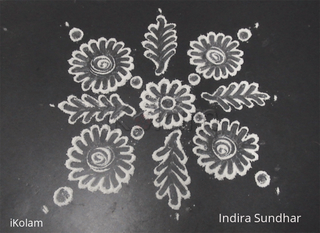 Rangoli: Flowers