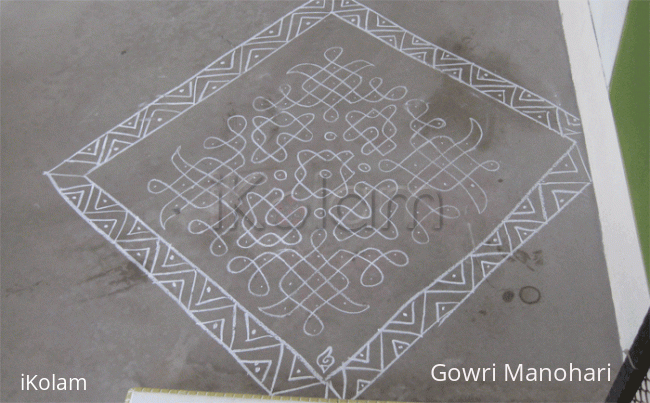 Rangoli: Chalk Kolam in Singapore!