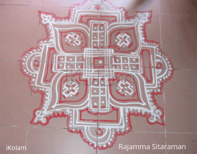 Rangoli: Simple Padikolam