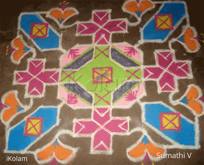 Rangoli: Varusha Pirappu Kolam