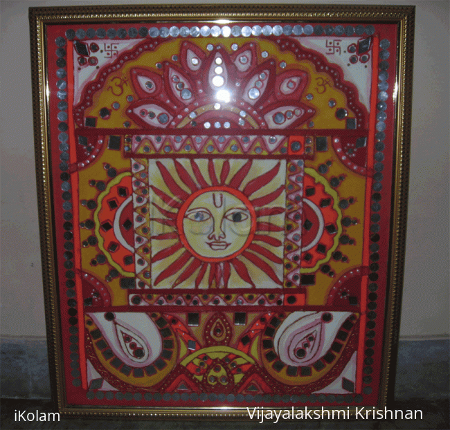 Rangoli: Gurjari painting