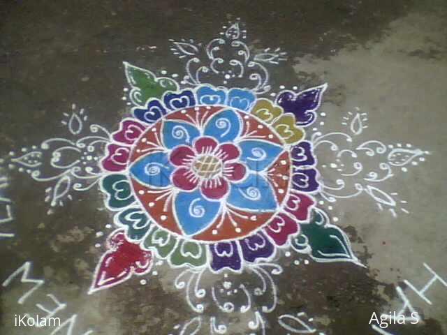 Rangoli: My new year rangoli