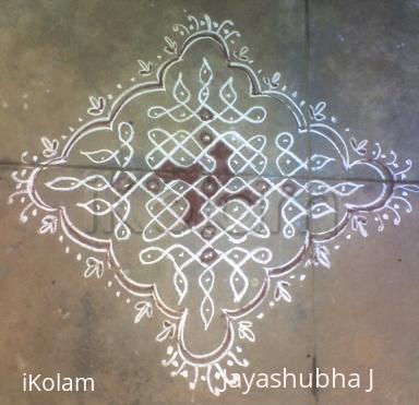 Rangoli: Dotted kolam