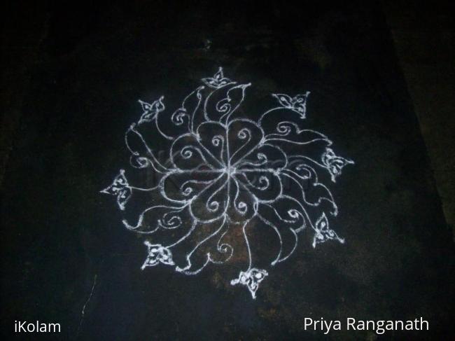 Rangoli: My Kooppa Karthigai kolam 