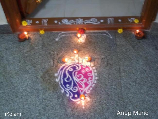 Rangoli: Tulasi Pooja 2010