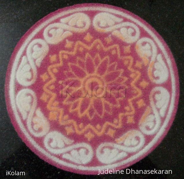 Rangoli: Stencil rangoli