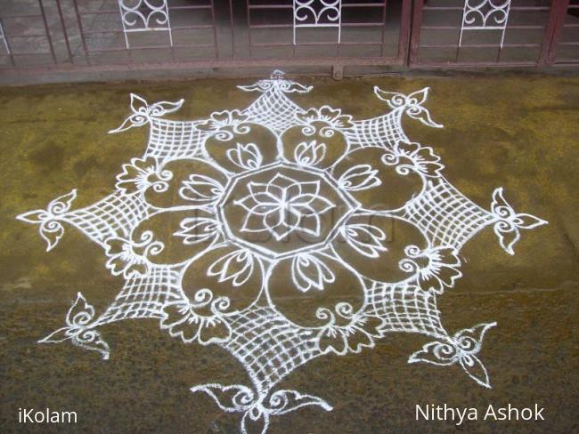 Rangoli: Margazhi drops