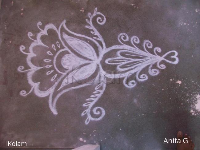 Rangoli: mini kolam