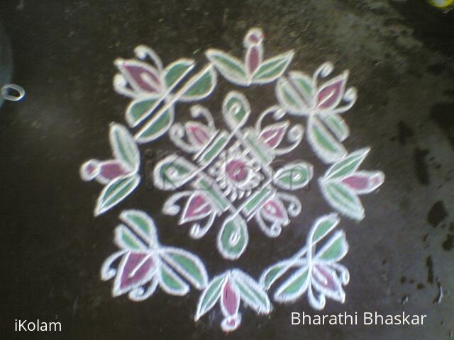 Rangoli: free hand rangoli