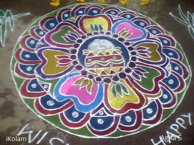 Rangoli: Belated Happy Pongal 