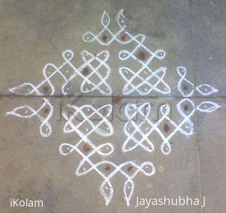 Rangoli: Dotted kolam